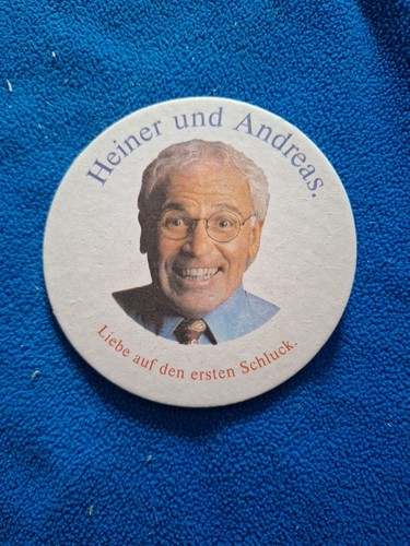 Bierdeckel heiner und andreas - bierdeckel,