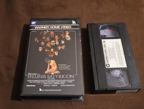Fellinis satyricon vhs - satyricon,