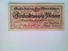 Banknoten, Notgeld, Stadt