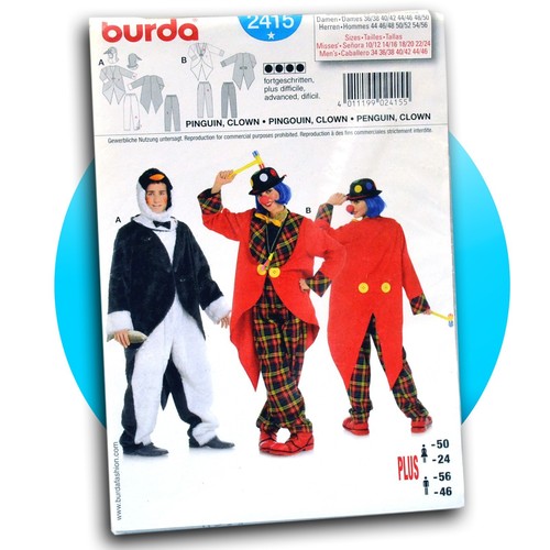 Burda schnittmuster pinguin - schnittmuster,