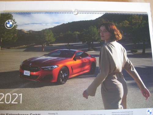 Bmw kalender 2021 werbung - bmw,