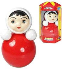 Stehaufmännchen Stehaufpuppe Musik Puppe mit schlißende Augen Неваляшка 15cm