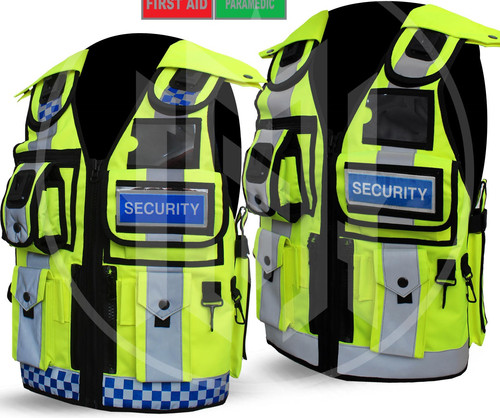 Viz security vest tactical - hi,