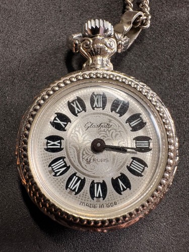 Glashütte kettenuhr rubis - 17,