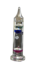 Galileo Thermometer aus Glas