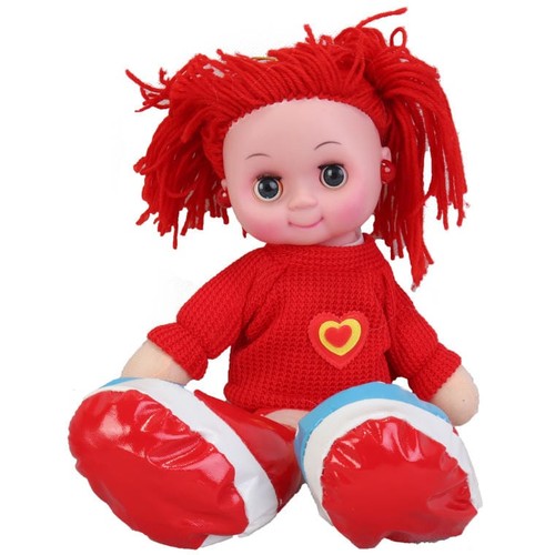 Singende kuschelpuppe mit - kuschelpuppe,