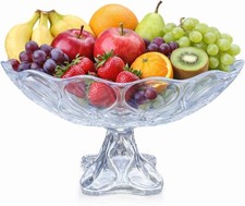 Große dekorative Glasschale