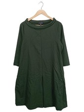 COS Strickkleid Damen Kleid Gr. DE 40 dunkelgrün Casual-Look
