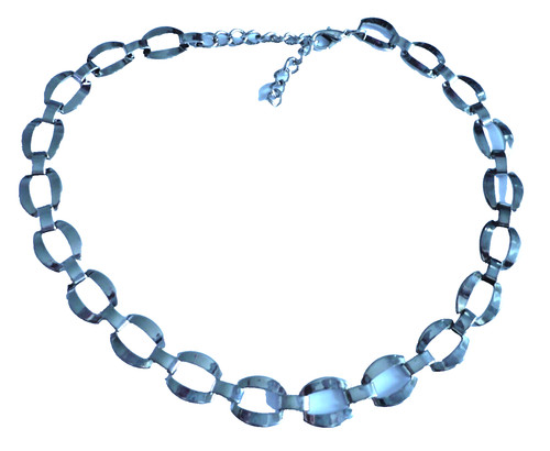 Breite gliederkette collier - gliederkette,