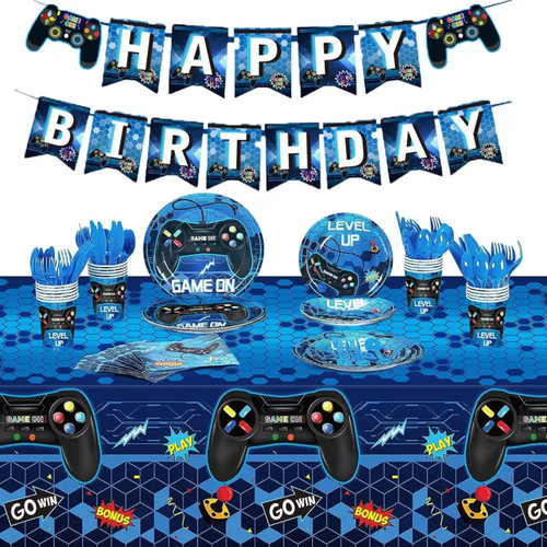 Gaming zocken party set deko - gaming,