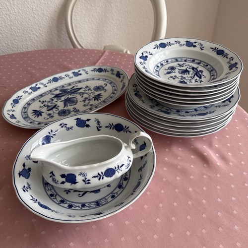 Zwiebelmuster essservice royal - zwiebelmuster,
