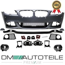 ABS Stoßstange Vorne PDC/SRA grundiert+Zubehör Set passt für BMW F10 F11 M-Paket