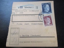 #2384 Paketkarte aus