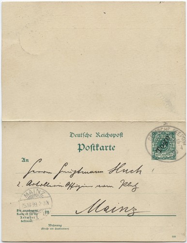 Togo 1899 doppelkarte dt - doppelkarte, p3