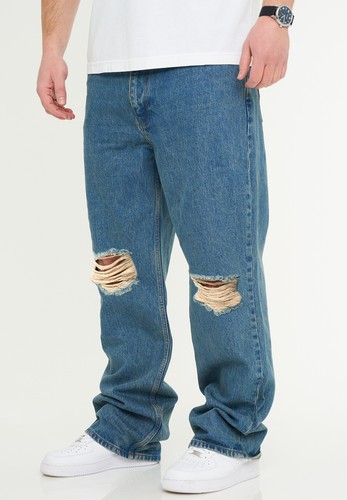 Herren loose fit jeans ripped - loose,