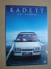 Opel Kadett GSi Cabrio  1987