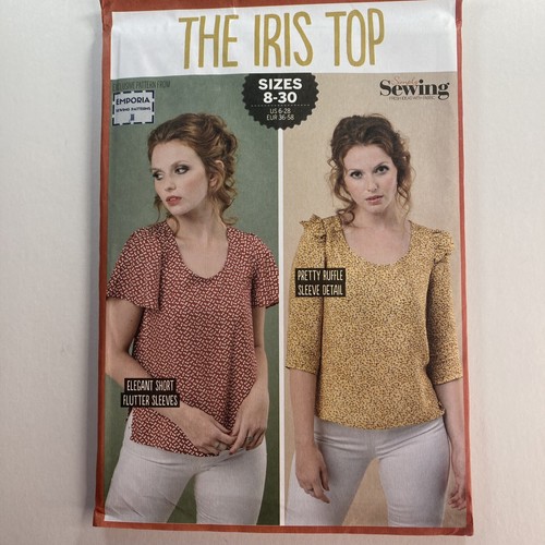 Simply sewing iris top - iris, shirt
