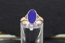 Lapislazuli Goldring, Rotgold