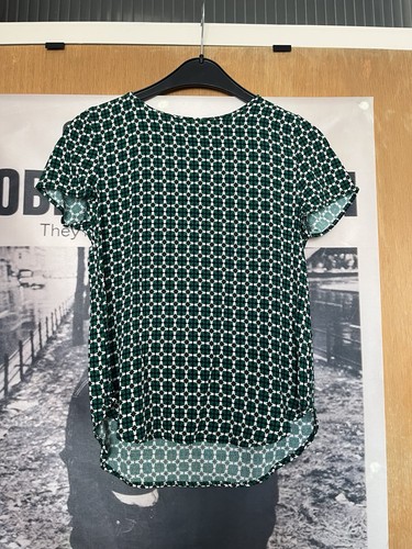 Damen bluse retromuster m - damen,