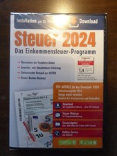 ALDI Einkommensteuer Programm 2024 CD und Download NEU OVP