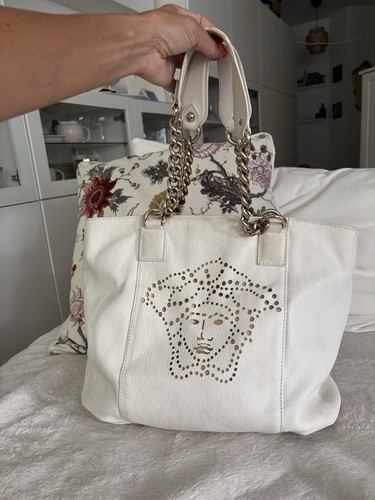 Versace medusa weiß gold - versace,