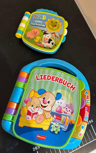 Fisher price liederbuch 123 - liederbuch, +