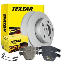 TEXTAR BREMSENSATZ AUDI A4, A4 Allroad, A4 Avant A5 HINTEN Ø300mm + WAKO