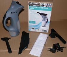 2in1 Fenster Nass Hand Sauger Reiniger Kabelloser Abnehb. Abzieher Akku 14W Grau