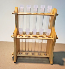 1 Reagenzglasständer, 10