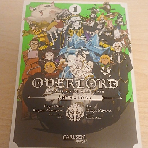Carlsen manga overlord - carlsen, manga!