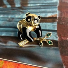 SWAROVSKI Panda Bär Kristall