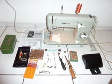 Vollmetall Nähmaschine PFAFF 260, Leder Jeans, überholt, TOP