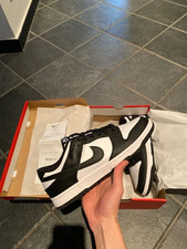 Nike dunk low panda black and