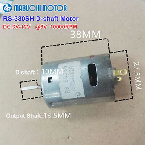 Mabuchi 380sh 6v 7 2v - mabuchi, 7.2v