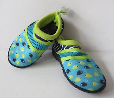 hübsche Wasserschuhe Gr. 22 23 grün-neon Kinder Schuhe Badeschuhe Aquaschuhe