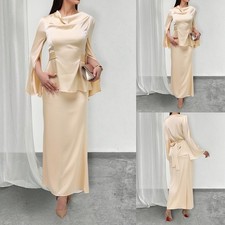 2tlg. Damen Elegant Satin