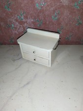 Alte Caco-Wickelkommode -Kinderzimmer-Puppenhaus-Puppenstube-doll-poupee