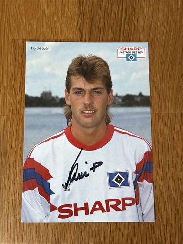 Hsv autogramm karte harald - autogramm,