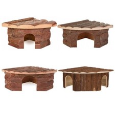 Trixie Natural Living Jesper Eckhaus Holzkäfig für Kleintiere 3 Größen