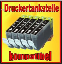 5 komp. Patronen für Canon Pixma IP 3000 3100 4000 5000 MP 750 760 780 S400 S450