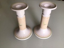 Set 2 Villeroy Boch Florea Country Collection Kerzenständer Rar Selten