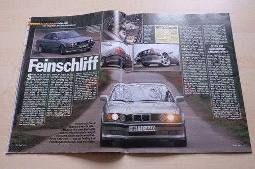 Rallye racing 1989 bmw 530i - racing, 08/1989