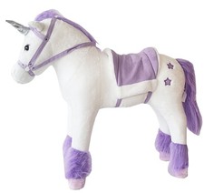 Einhorn Stehpferd zum Reiten
