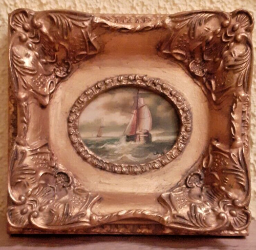 Miniatur ölgemälde - miniatur, im