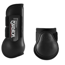 4 er Set WB Eskadron Protection Boots schwarz Gamaschen WB / VB