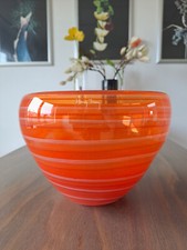 HENRY DEAN Schale Rot-Orange