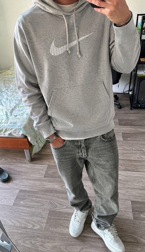 Nike herren hoodie - nike, grau