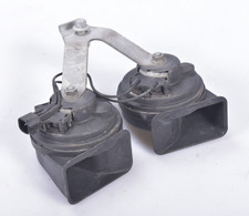 Jaguar S-Type Ford Hupe Doppel Signalhorn mit Halter Original Fiamm 55306-AM80S