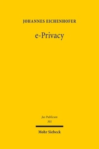 Privacy theorie und - e-privacy:,