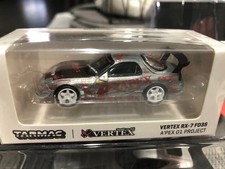 1:64 Tarmac Works Vertex Mazda RX-7 (FD3S) A´PEX D1 Project  - Chase Car